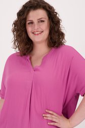 Fijne roze blouse van Only Carmakoma voor Dames