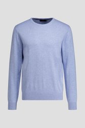 Photo produit 2 de Fin pull bleu clair à col rond de Dansaert Blue pour Hommes