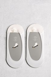 Le devant de Footies blancs - 2 paires de Camano pour Femmes