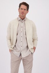 Vidéo de Cardigan beige à fermeture éclair de Dansaert Blue pour Hommes