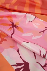 Photo produit 1 de Foulard à imprimé floral orange et rose de Liberty Island pour Femmes