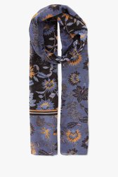 Foulard bleu à imprimé floral de More & More pour Femmes