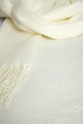 Photo produit 1 de Foulard crème à motif floral subtil de Liberty Island pour Femmes