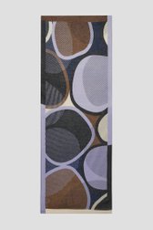 Foulard fin à imprimé violet/marron de Opus pour Femmes