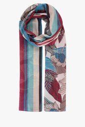Foulard fin avec imprimé feuillage de More & More pour Femmes