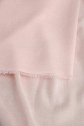 Photo produit 1 de Foulard rose clair à bords effilochés de AC by Annelien Coorevits pour Femmes