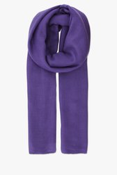 Foulard uni bleu-mauve de Liberty Island pour Femmes