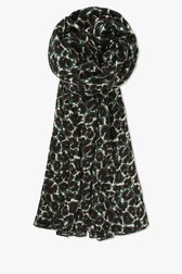 Foulard vert à imprimé animalier	 de Liberty Island pour Femmes