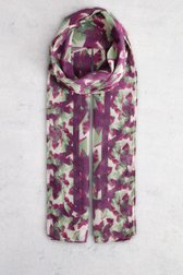 Foulard violet-vert pour femmes de Claude Arielle pour Femmes