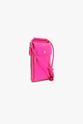 Fuchsia metallic telefoontasje van Liberty Island voor Dames
