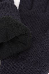 Gants bleus avec doublure en polaire de Ravøtt pour Hommes