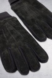 Photo produit 4 de Gants noirs avec accent d'aspect daim de Liberty Island pour Hommes
