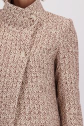 Detail van Gebreide mantel door Claude Arielle voor Dames