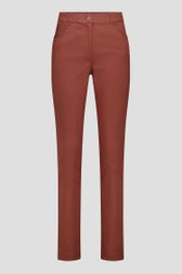 Productfoto 1 van Gekleurde stretchbroek - bruin door Claude Arielle voor Dames