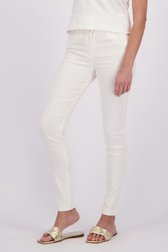 Productfoto 1 van Gekleurde stretchbroek - wit door Claude Arielle voor Dames