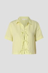 Productfoto 1 van Gele blouse met strikjes door Yest Curve voor Dames