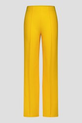 Gele broek met stretch  van Liberty Island voor Dames