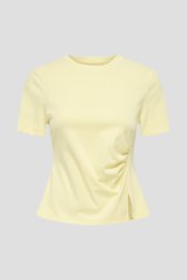 Productfoto 1 van Gele ruched T-shirt door JDY voor Dames
