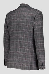 Geruite blazer in grijs en bordeaux - Slim fit van Upper East voor Heren