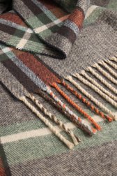 Productfoto 1 van Geruite sjaal in herfsttinten door Modeno voor Heren