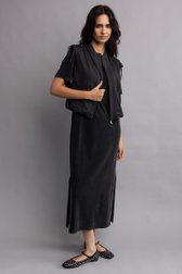 Extra foto 4 van Gewassen grijs T-shirt kleed door Louise voor Dames