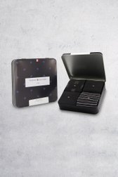 Giftbox zwarte sokken - 4 paar  van Tommy Hilfiger voor Heren