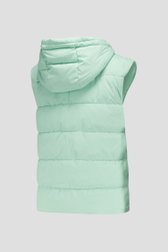 Gilet à capuche turquoise de Libelle pour Femmes