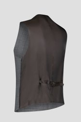 Photo produit 2 de Gilet à carreaux gris - Roald de Dansaert Black pour Hommes