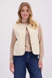 Photo supplémentaire 1 de Gilet beige réversible de Libelle pour Femmes