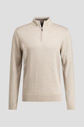 Photo produit 1 de Gilet beige zippé de Dansaert Blue pour Hommes