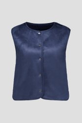 Photo produit 2 de Gilet bleu réversible de Libelle pour Femmes