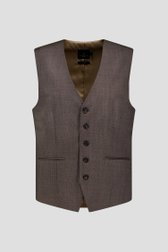 Photo produit 2 de Gilet marron - slim fit  de Dansaert Black pour Hommes