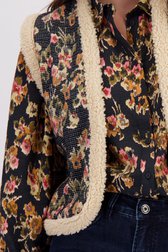 Détail de Gilet sans manches à imprimé de Geisha pour Femmes