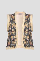 Photo produit 1 de Gilet sans manches à imprimé de Geisha pour Femmes