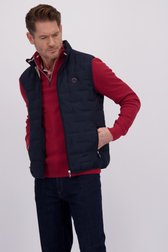 Video van Donkerblauwe bodywarmer door Dansaert Blue voor Heren