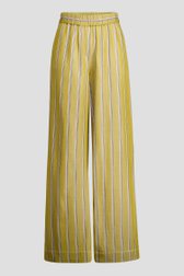 Productfoto 1 van Goudbruine broek met strepen door Libelle voor Dames