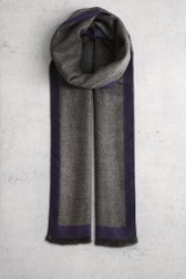 Voorkant van Grijs-blauwe sjaal door Liberty Island voor Heren