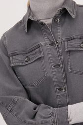 Grijs jeanskleed van Liberty Island Denim voor Dames