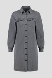 Grijs jeanskleed van Liberty Island Denim voor Dames