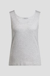 Productfoto 1 van Grijs topje met ronde hals door Liberty Island voor Dames