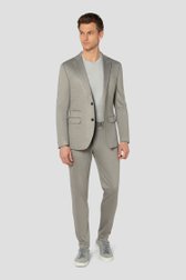 Productfoto 2 van Grijsbeige gemêleerde kostuumvest door Benvenuto voor Heren