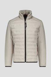 Productfoto 1 van Grijsbeige jas door Gate One voor Heren