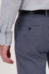 Grijsblauwe kostuumbroek - Redford - Regular fit van Dansaert Black voor Heren