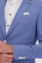 Grijsblauwe kostuumvest - Swayze - Slim fit  van Dansaert Black voor Heren