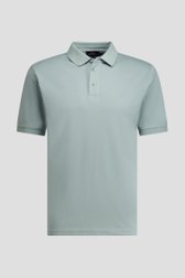 Productfoto 1 van Grijsblauwe polo met korte mouwen  door Dansaert Blue voor Heren