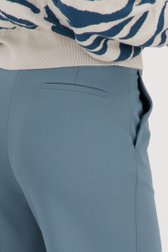 Grijsblauwe wijde broek met hoge taille van AC by Annelien Coorevits voor Dames