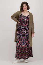Grijsbruine lange cardigan van Only Carmakoma voor Dames