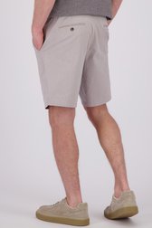 Grijze bermuda met elastische tailleband van Dansaert Blue voor Heren