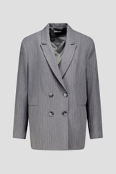 Productfoto 1 van Grijze blazer met krijtstreep door Liberty Island voor Dames