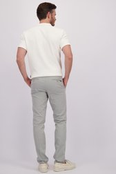 Achterkant van Grijze chino - Louisiana - regular fit door Brassville voor Heren